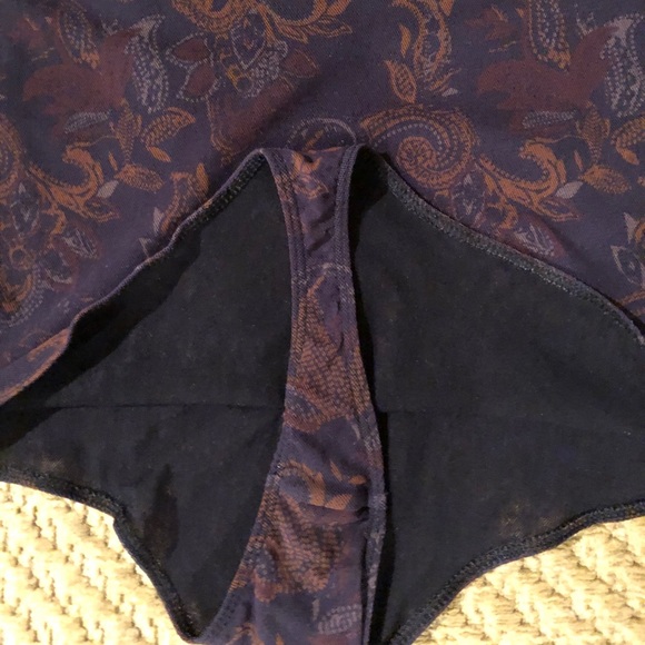 Free People Paisley Bodsuit - Picture 3 of 4